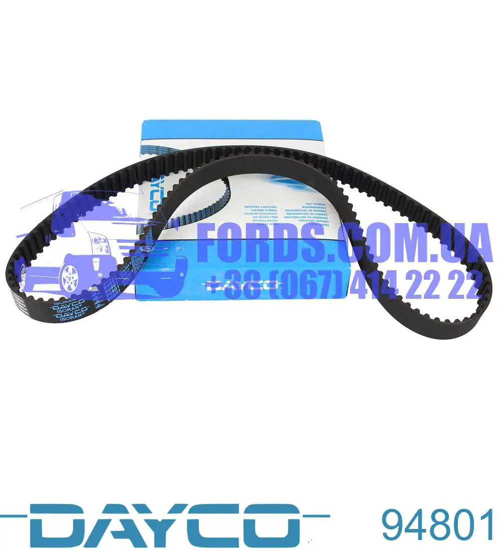 Correia do mecanismo de distribuição de gás Dayco 94801 preço, a partir de 35,98 USD