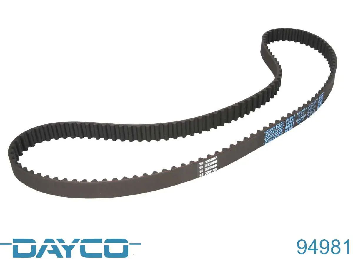 Correia do mecanismo de distribuição de gás Dayco 94981 preço, a partir de 35,60 USD