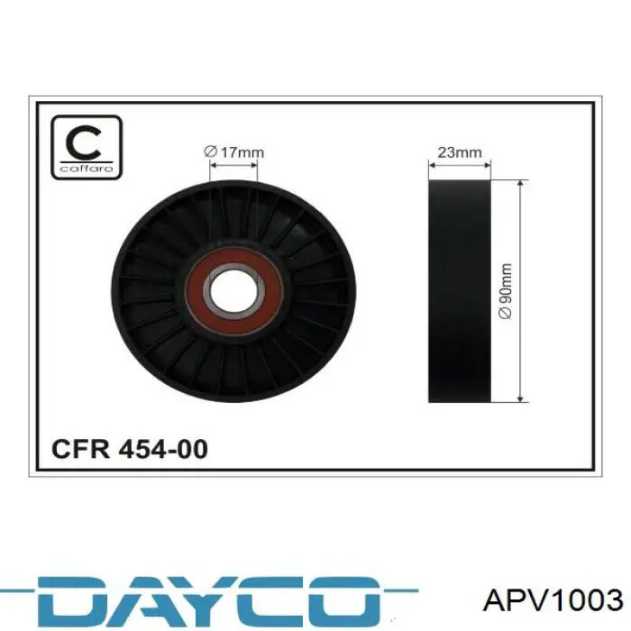 Compre APV1003 Dayco Reguladora de tensão da correia de transmissão