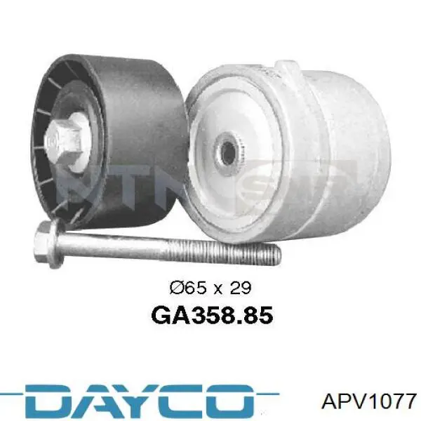 Compre APV1077 Dayco Reguladora de tensão da correia de transmissão