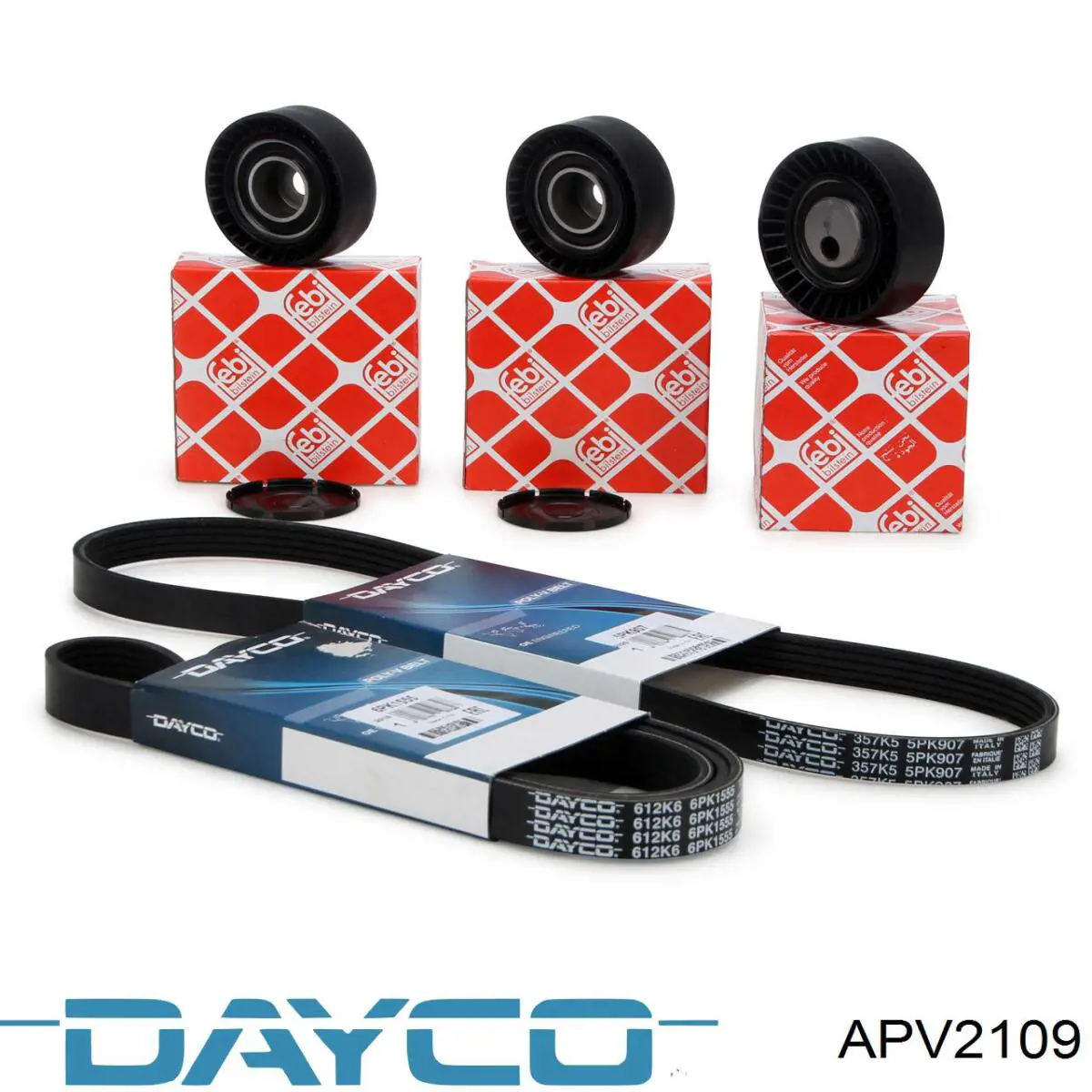 Rolo parasita da correia de transmissão Dayco APV2109 preço, a partir de 16,09 USD
