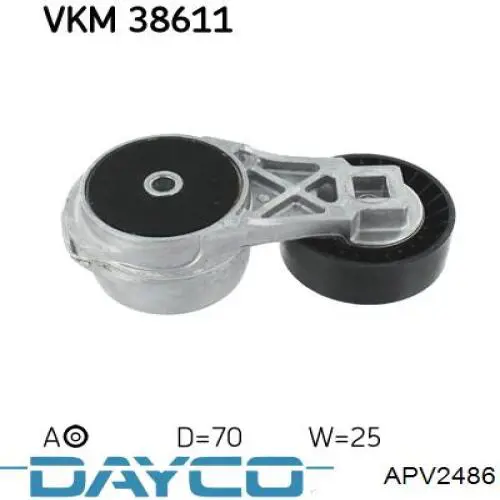 Compre APV2486 Dayco Reguladora de tensão da correia de transmissão