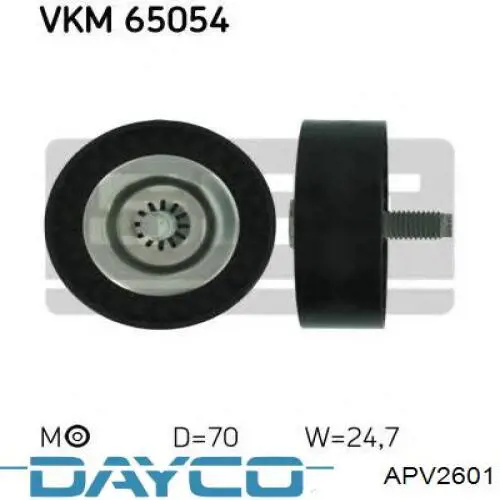 Compre APV2601 Dayco Rolo parasita da correia de transmissão