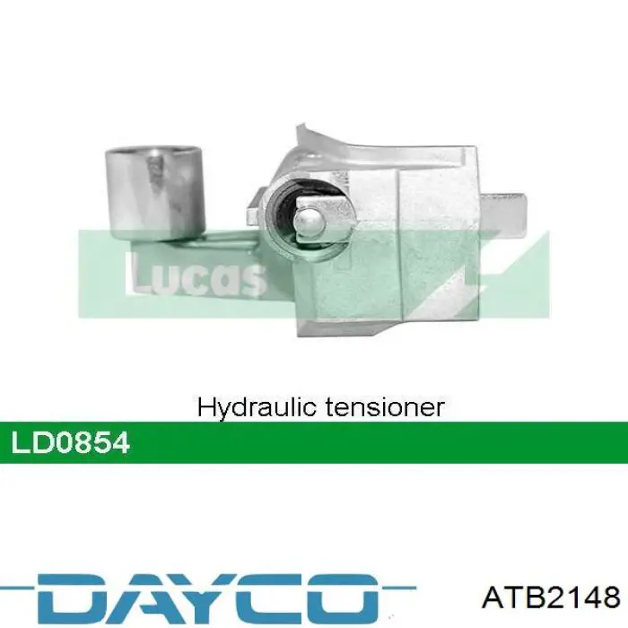 Compre ATB2148 Dayco Rolo parasita da correia do mecanismo de distribuição de gás