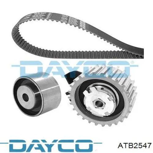 Compre ATB2547 Dayco Rolo de reguladora de tensão da correia do mecanismo de distribuição de gás