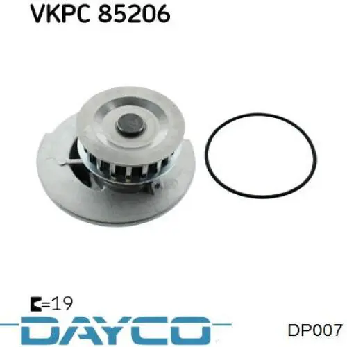 Bomba de água (bomba) de esfriamento Dayco DP007 preço, a partir de 38,71 USD