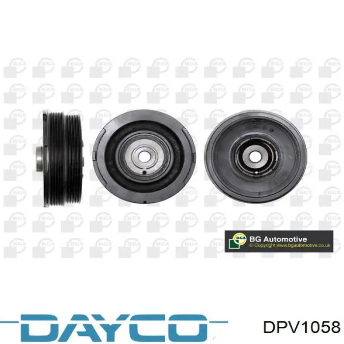 Compre DPV1058 Dayco Polia de cambota