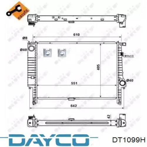 Caixa do termostato Dayco DT1099H preço, a partir de 41,18 USD