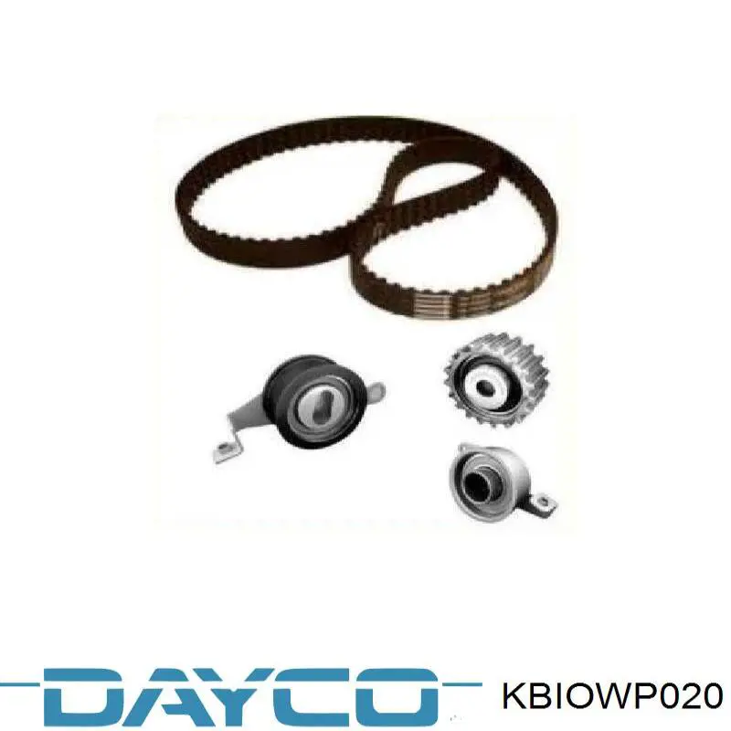 Compre KBIOWP020 Dayco Correia do mecanismo de distribuição de gás, kit
