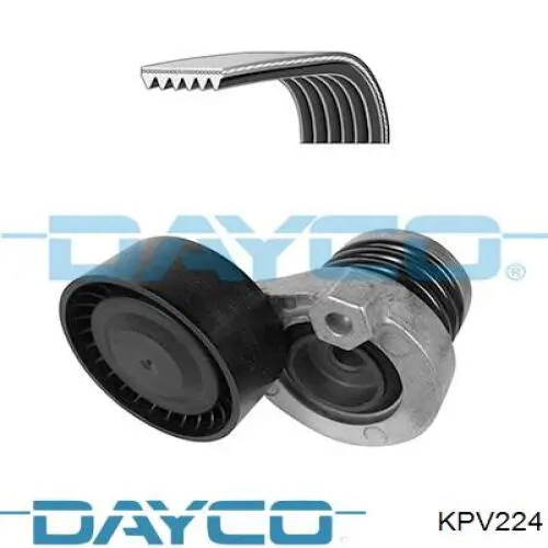 Correia dos conjuntos de transmissão, kit Dayco KPV224 preço, a partir de 109,02 USD