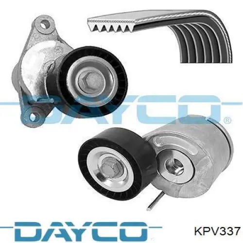 KPV337 Dayco Correia dos conjuntos de transmissão, kit