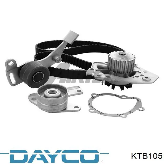 Correia do mecanismo de distribuição de gás, kit Dayco KTB105 preço, a partir de 111,37 USD