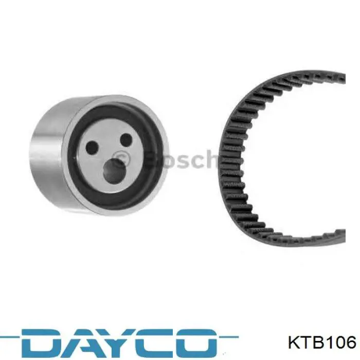 Correia do mecanismo de distribuição de gás, kit Dayco KTB106 preço, a partir de 52,46 USD