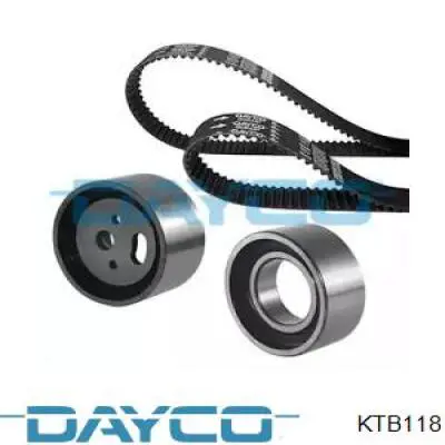 KTB118 Dayco Correia do mecanismo de distribuição de gás, kit