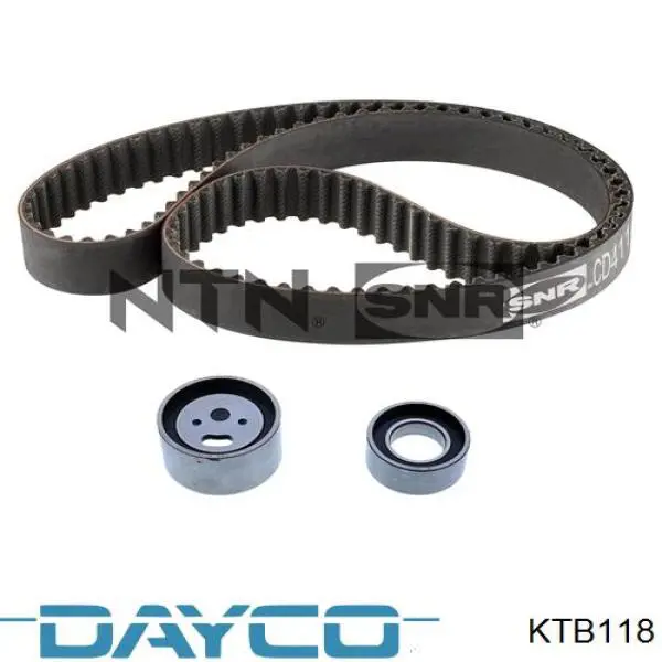 Correia do mecanismo de distribuição de gás, kit Dayco KTB118 preço, a partir de 70,51 USD