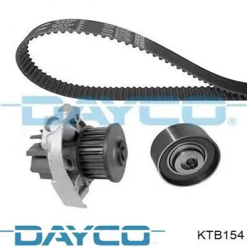 Correia do mecanismo de distribuição de gás, kit Dayco KTB154 preço, a partir de 26,02 USD