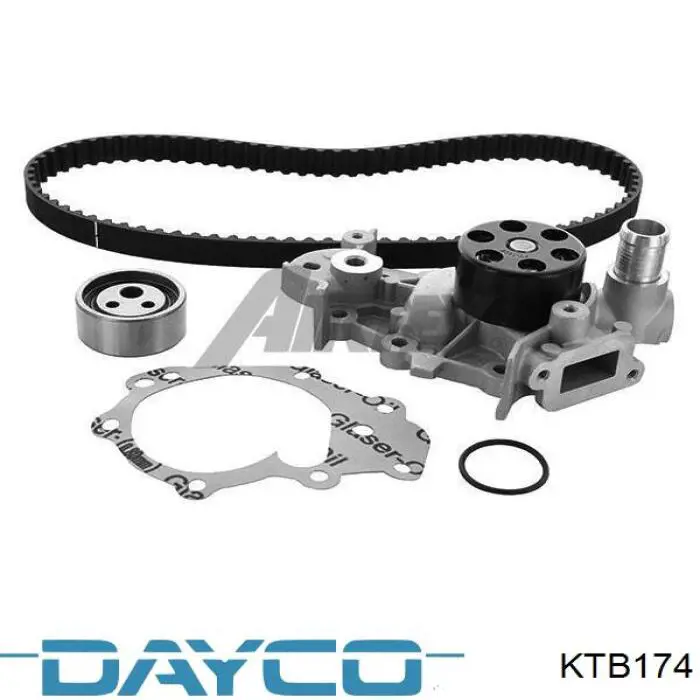Compre KTB174 Dayco Correia do mecanismo de distribuição de gás, kit