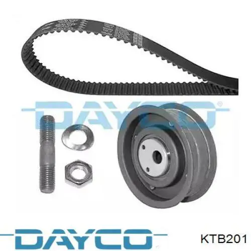 KTB201 Dayco Correia do mecanismo de distribuição de gás, kit