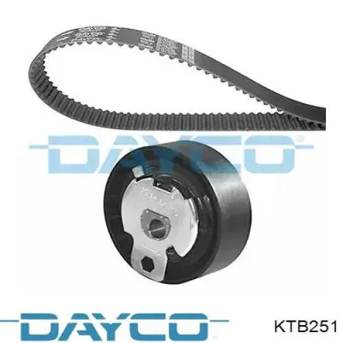 Correia do mecanismo de distribuição de gás, kit Dayco KTB251 preço, a partir de 61,04 USD