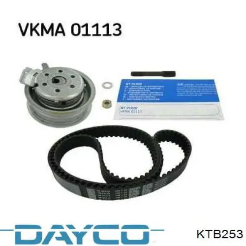 Compre KTB253 Dayco Correia do mecanismo de distribuição de gás, kit