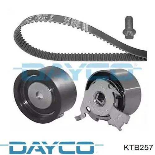 Correia do mecanismo de distribuição de gás, kit Dayco KTB257 preço, a partir de 63,85 USD