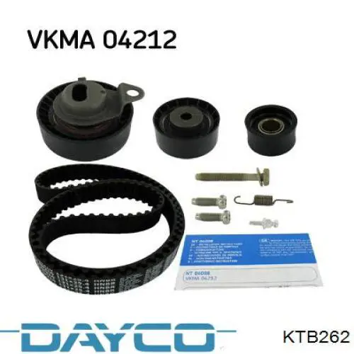 Compre KTB262 Dayco Correia do mecanismo de distribuição de gás, kit