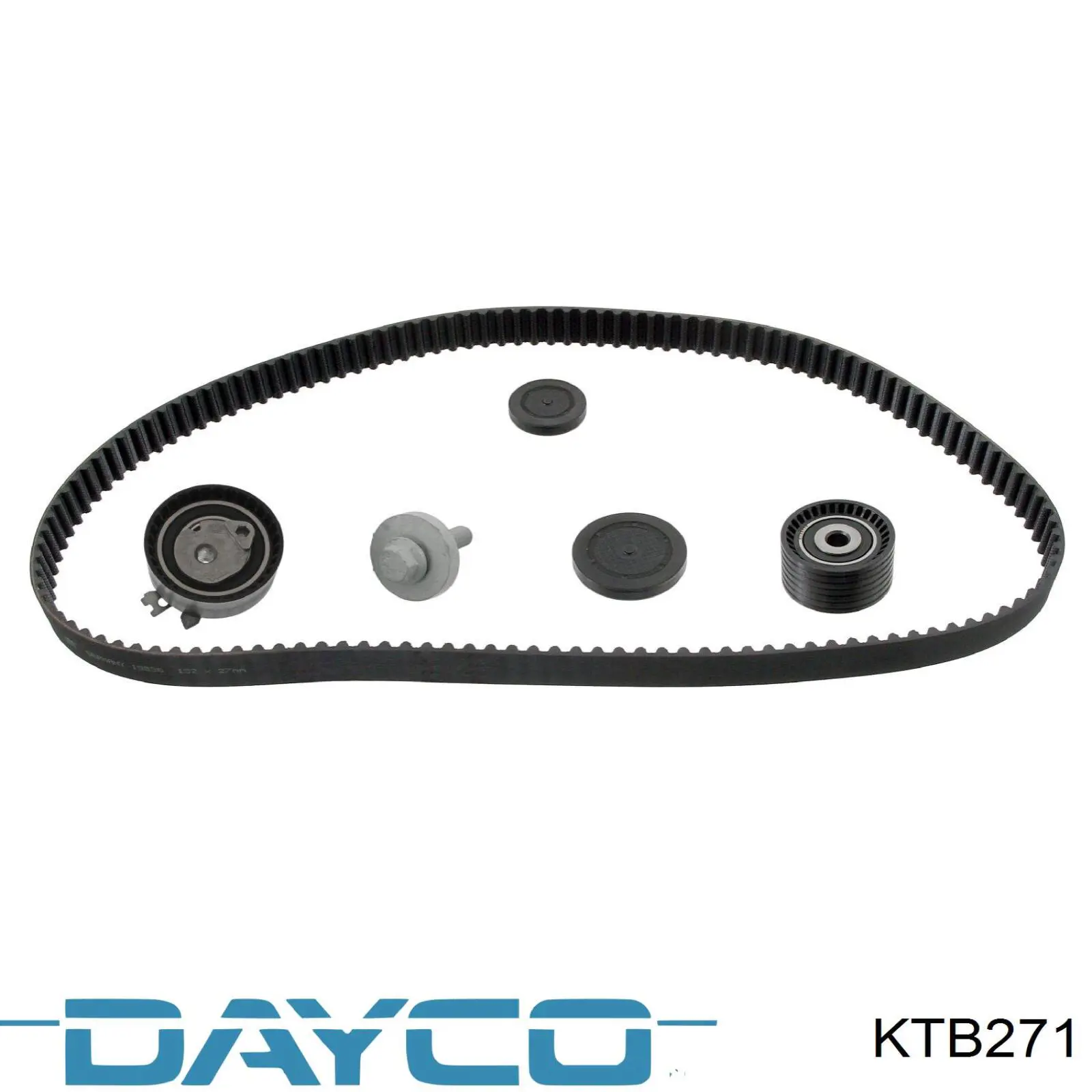 Compre KTB271 Dayco Correia do mecanismo de distribuição de gás, kit