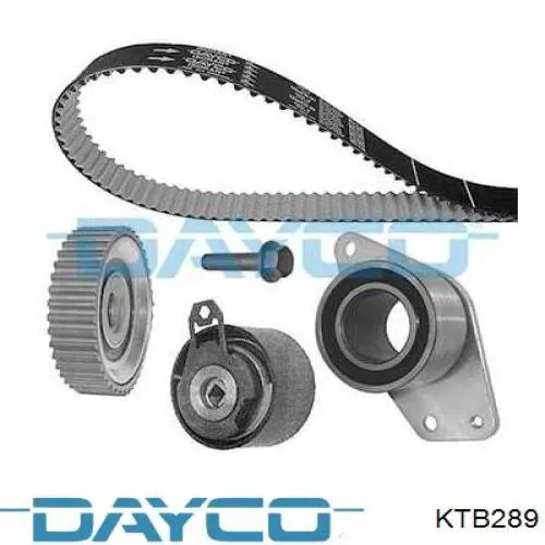 KTB289 Dayco Correia do mecanismo de distribuição de gás, kit