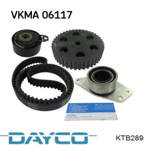 Correia do mecanismo de distribuição de gás, kit Dayco KTB289 preço, a partir de 186,96 USD