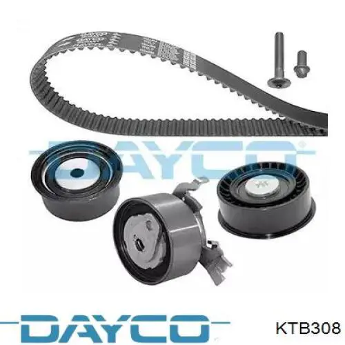 Correia do mecanismo de distribuição de gás, kit Dayco KTB308 preço, a partir de 101,17 USD