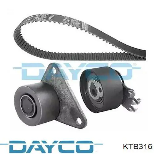 Correia do mecanismo de distribuição de gás, kit Dayco KTB316 preço, a partir de 112,56 USD