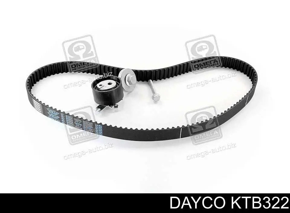 KTB322 Dayco Correia do mecanismo de distribuição de gás, kit