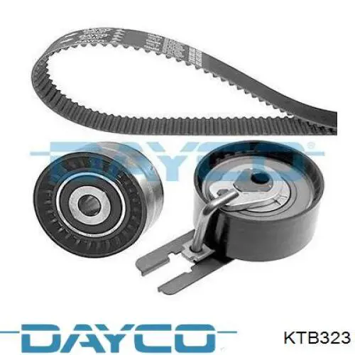 KTB323 Dayco Correia do mecanismo de distribuição de gás, kit