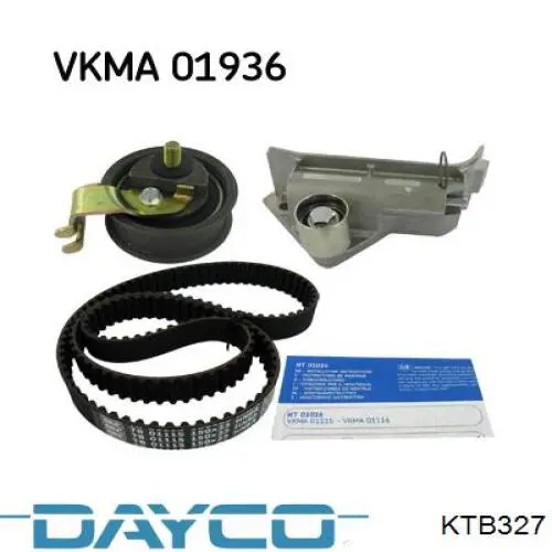 Compre KTB327 Dayco Correia do mecanismo de distribuição de gás, kit