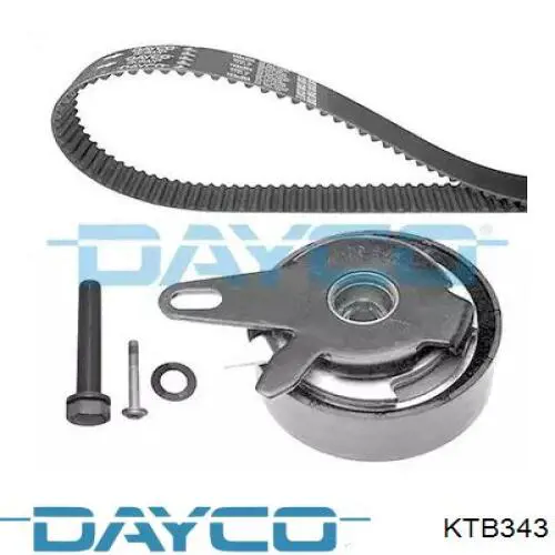 Correia do mecanismo de distribuição de gás, kit Dayco KTB343 preço, a partir de 104,82 USD
