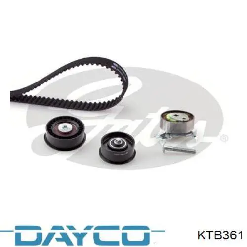Compre KTB361 Dayco Correia do mecanismo de distribuição de gás, kit