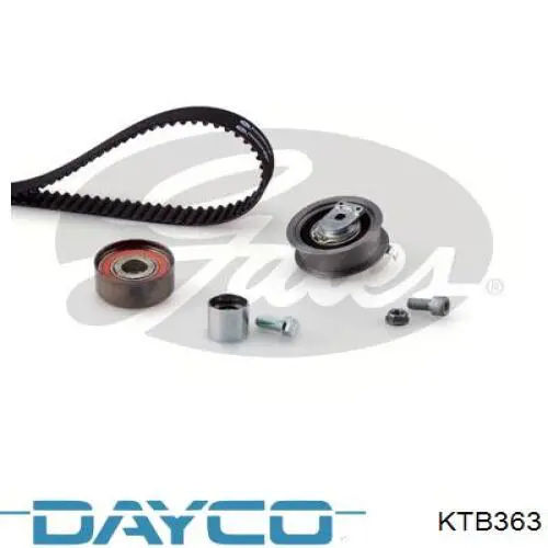 Compre KTB363 Dayco Correia do mecanismo de distribuição de gás, kit