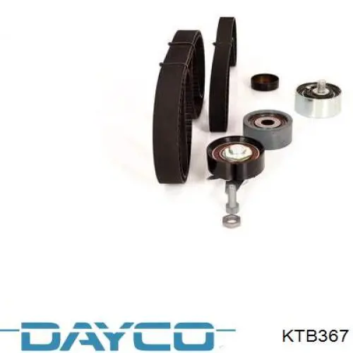 KTB367 Dayco Correia do mecanismo de distribuição de gás, kit