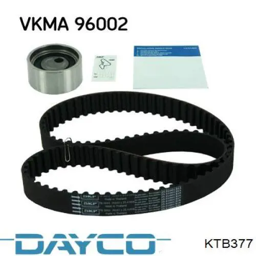 Correia do mecanismo de distribuição de gás, kit Dayco KTB377 preço, a partir de 68,11 USD