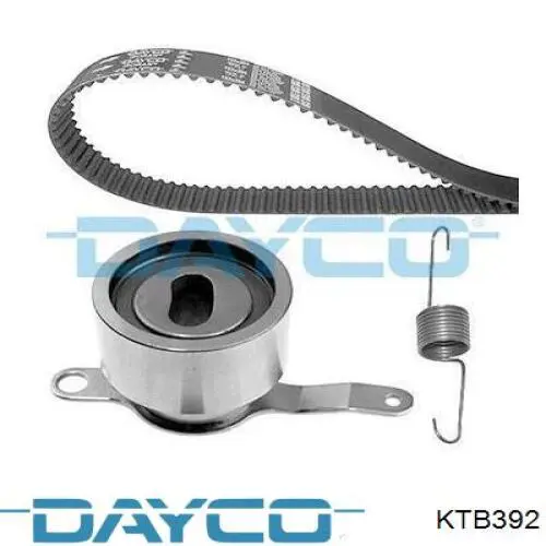 KTB392 Dayco Correia do mecanismo de distribuição de gás, kit