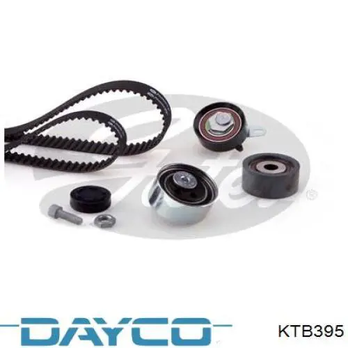 KTB395 Dayco Correia do mecanismo de distribuição de gás, kit