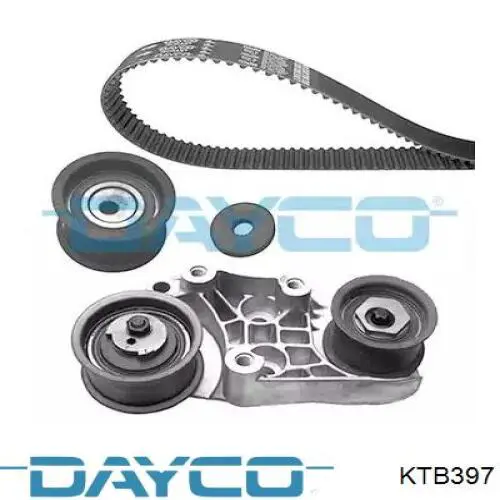 KTB397 Dayco Correia do mecanismo de distribuição de gás, kit