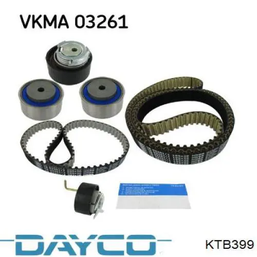 Compre KTB399 Dayco Correia do mecanismo de distribuição de gás, kit