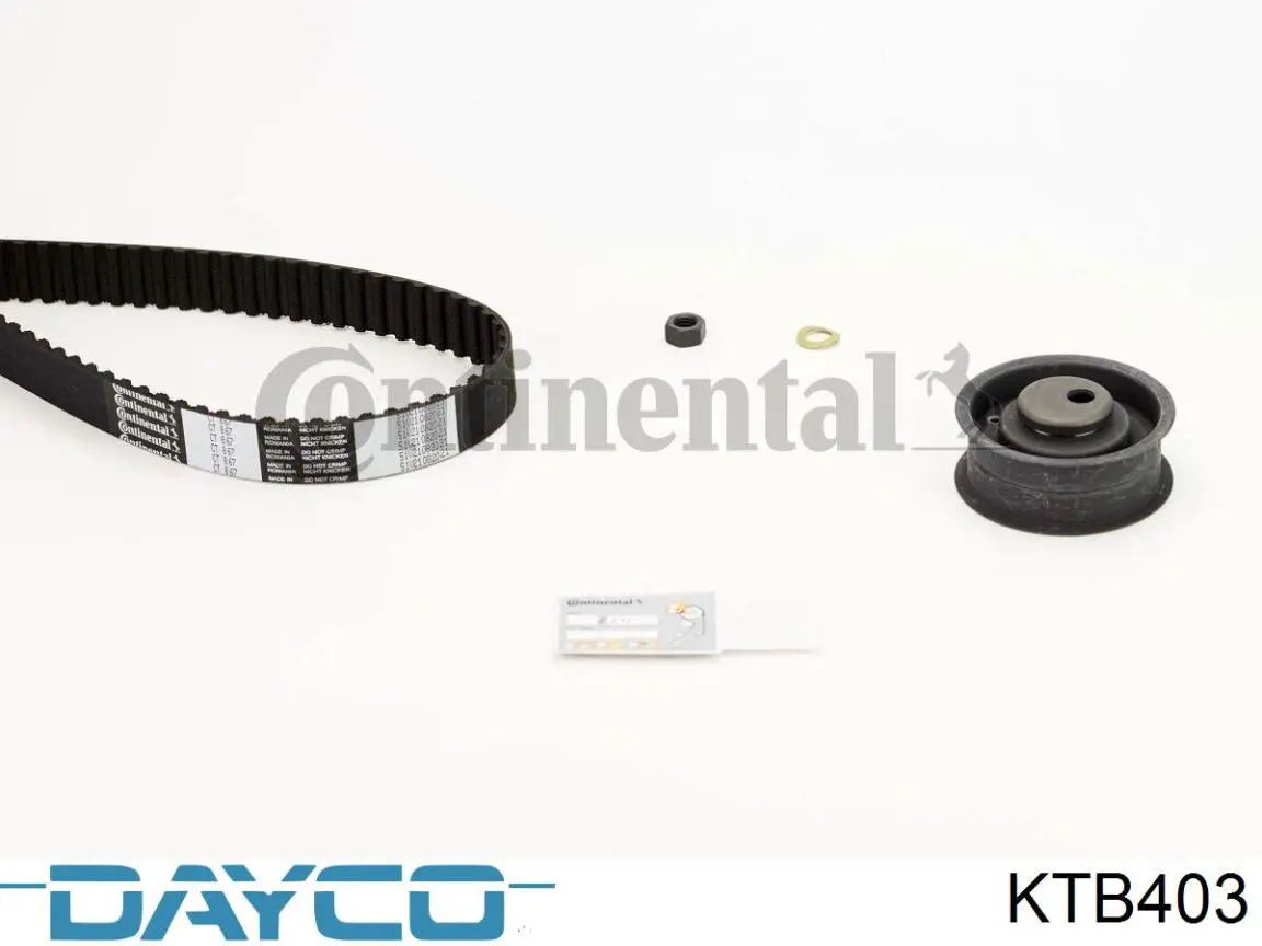 Compre KTB403 Dayco Correia do mecanismo de distribuição de gás, kit