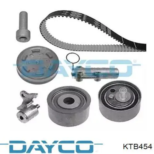 KTB454 Dayco Correia do mecanismo de distribuição de gás, kit