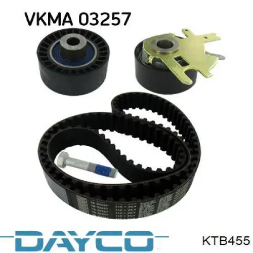 Compre KTB455 Dayco Correia do mecanismo de distribuição de gás, kit