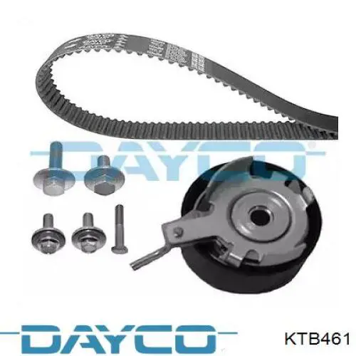 KTB461 Dayco Correia do mecanismo de distribuição de gás, kit