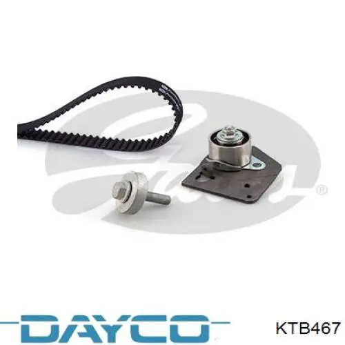 Compre KTB467 Dayco Correia do mecanismo de distribuição de gás, kit