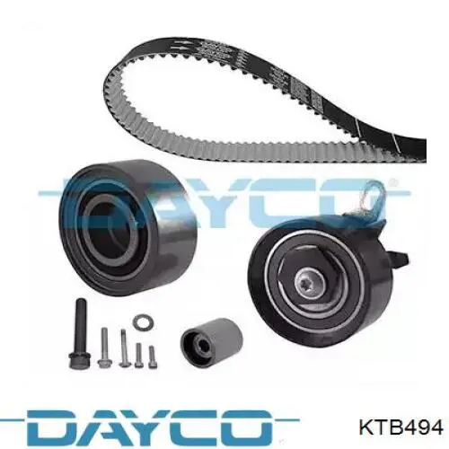 Correia do mecanismo de distribuição de gás, kit Dayco KTB494 preço, a partir de 188,48 USD