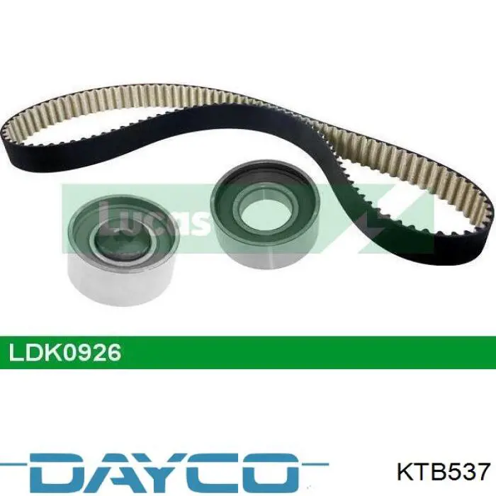 Correia do mecanismo de distribuição de gás, kit Dayco KTB537 preço, a partir de 158,71 USD